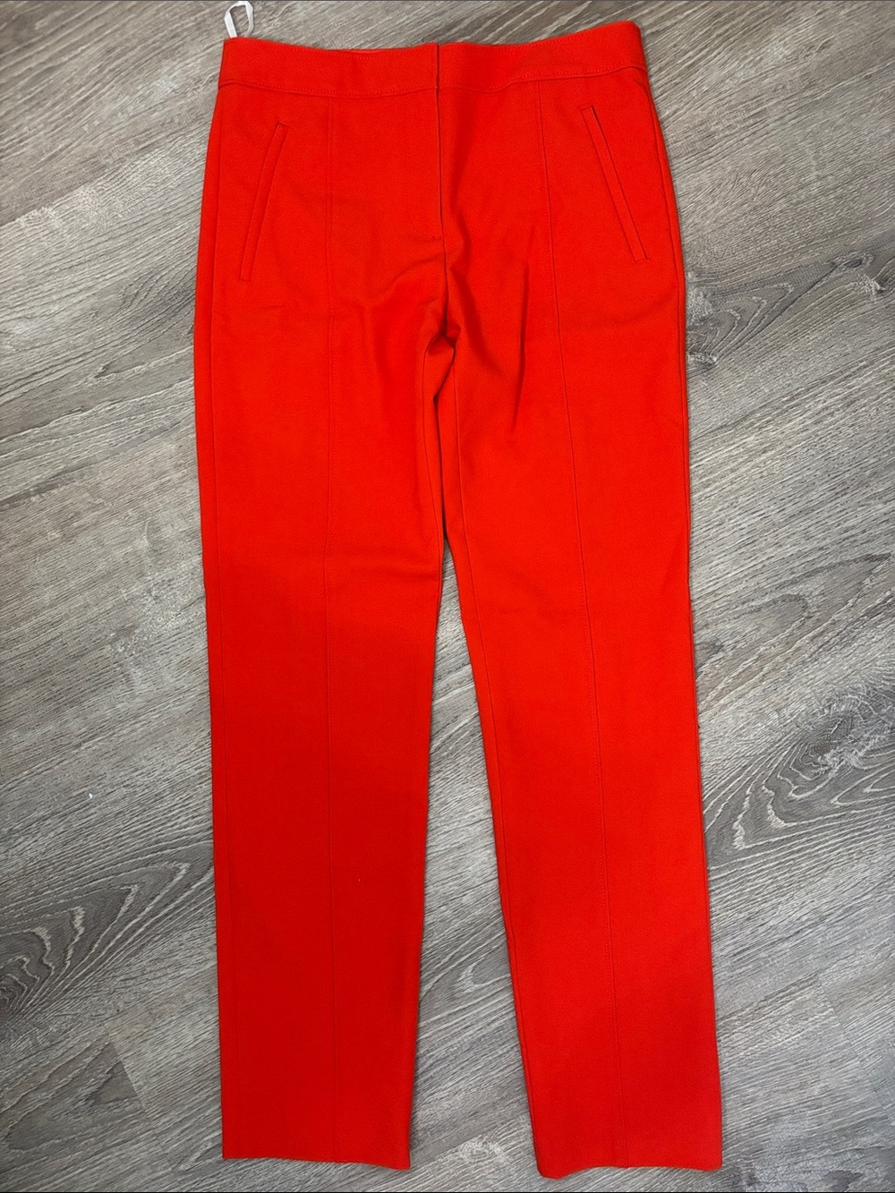 Tory Burch Vibrant Orange Straight Dress Pants Size 0 Women’s
